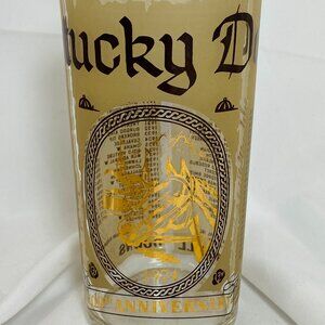 VNTG KENTUCKY DERBY CHURCHILL DOWNS 100TH ANNIV 1974 OFFICIAL COMMEM GLASS - NEW